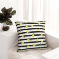 thumbnail image 6 of Pofeuu Lemon_1 Print Double-sided plush pillowcase Square Throw Pillow Covers Pillows Cover for Living Room Bedroom Sofa Couch Cushion Cover（No pillow core）-20"x20", 6 of 7