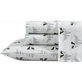 thumbnail image 2 of - King Sheets, Cotton Flannel Bedding Set, Brushed For Extra Softness, Cozy Home Decor (Dog Friends White, King), 2 of 10