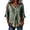 Gold, variant on T Shirts for Women Half Sleeve V Neck Botanical Print T-shirt Summer Button Up Open Cardigan Comfortable Casual Tops Gold XXXXL