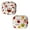 style2, variant on GJX 2Pcs Case for Airpod 4,Pc Plastic Earbud Case,Print Variety Case Cover for Airpod 4,3.6"X2.4",Style1