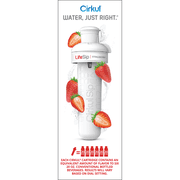 Cirkul LifeSip Strawberry Flavor Cartridge, Drink Mix, 1-Pack