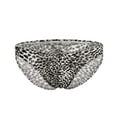 thumbnail image 2 of Pounoo New Mens Underwear Briefs Men's Low Waist Leopard Print Breathable Briefs Breathable Underpants Skin-Friendly Underpants Men New Arrivals Underpants Black, 2 of 6