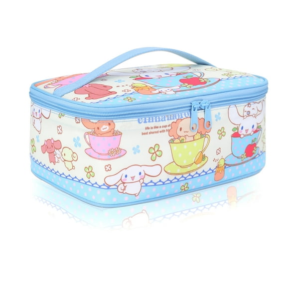 Roffatide Anime Cinnamoroll Lunch Bag with Handle - Insulated Leakproof Reusable Lunch Cooler Bag, Ideal for Snacks, Meals & Lunch Box, Perfect for Work, Picnic, School, Travel
