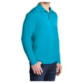 thumbnail image 4 of Yellow Rooster Men's Posi-UV Pro Long Sleeve Male Polo T-Shirts Sapphire 2XL, 4 of 6