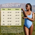 thumbnail image 3 of OQQ Women's 3 Piece Bodysuits Sexy Ribbed Sleeveless Square Neck Tank Tops Leotard 2025 Trendy Outfits, 3 of 7