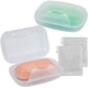 thumbnail image 1 of Soporte para caja de jabón, paquete de 2 jaboneras, caja para guardar jabón, contenedor para baño, camping, gimnasio (transparente), 1 of 4