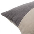 thumbnail image 3 of Surya Branson BSN-003 12 x 20" Lumbar Cotton Pillow Kit in Tan/Brown/Charcoal, 3 of 4