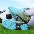 thumbnail image 4 of ChiVerve Unisex-Child Baseball Cleats Kids Softball Shoes Soccer Shoes for Boys Girls Rubber Molded Little Children Big Youth Sneakers Easy to Wear Sports Footwear, 4 of 6