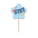 thumbnail image 1 of Piano big band Selección de pastelitos Star lable Flag en palillos de dientes, 1 of 3