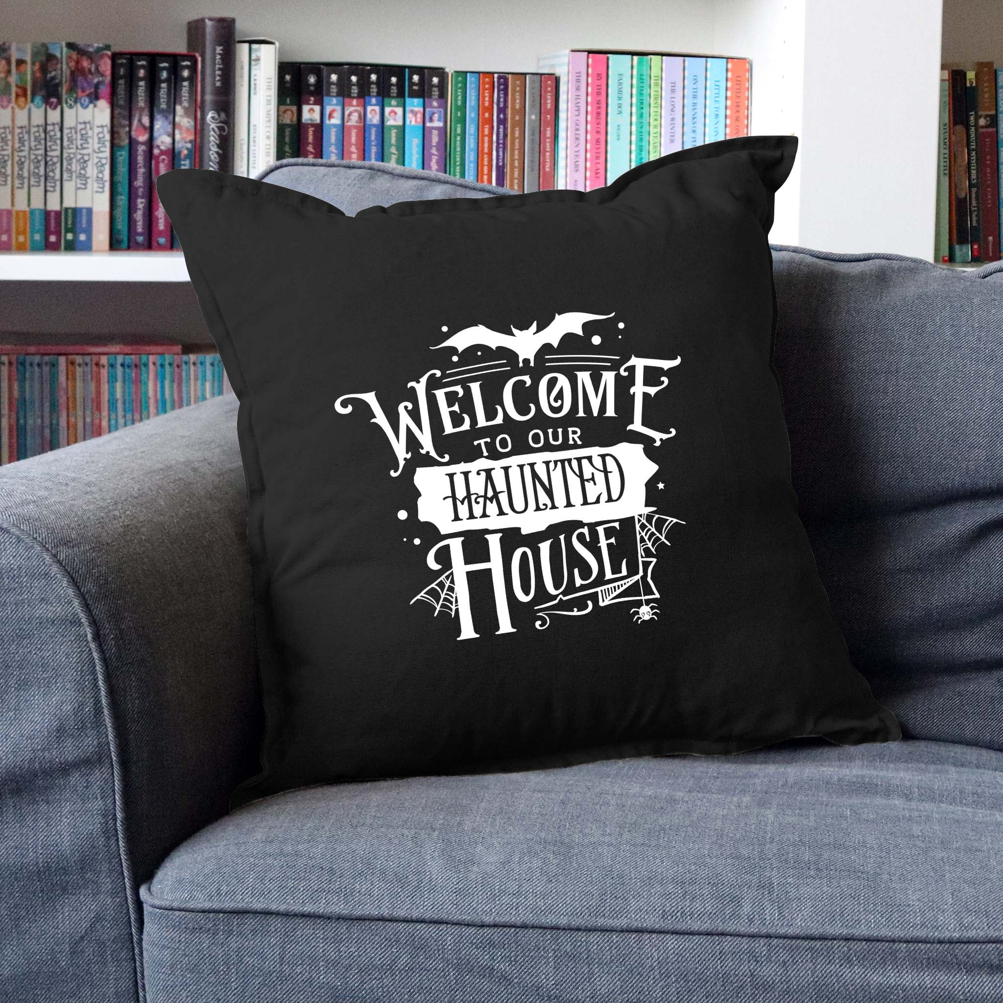 Welcome Ghost Lumbar Pillow for Halloween – AbbyKate Home