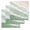 green, variant on Ombre Ocean Beach Kitchen Dish Towels for Drying Dishes Set of 2, Nautical Coastal Beach Sandy Gradient Gray Waffle Weave Microfiber Hand Tea Bathroom Towels Quick Dry & Absorbent Towel 12x12