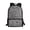 Black and Gray Leopard Print, variant on Uourmeti Tiger Stripe Adjustable Buckle Polyester Backpack, 17 Inch Big Capacity School Backpack Smooth Zippers School Bag for Teenagers