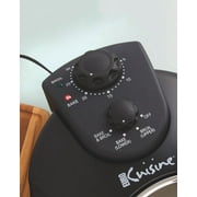 Euro Cuisine PM600 Pizza Maker With Rotating Stone & Deep Pan