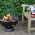thumbnail image 2 of Esschert Design Cast Iron Fire Bowl with Grate, 21.5" dia., 2 of 4