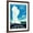 Brown Frame, variant on Art.com Yellowstone National Park Vintage Travel Poster Art Print, White Frame Wall Art, 23" x 29"
