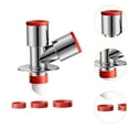 thumbnail image 6 of deevoka Washing Machine Drain Connector Three Way for Washing Machine Bathroom Slanting, 6 of 9