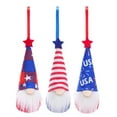 thumbnail image 5 of Hanging Gnome Ornaments Set of 6, Patriotic Gnomes Independence Day Lucky Hanging Ornaments, 5 of 6
