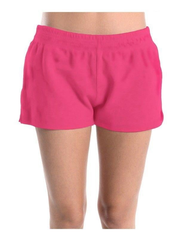 TheLovely Women's Low Rise Banded Waist Stretchy Sweat Shorts
