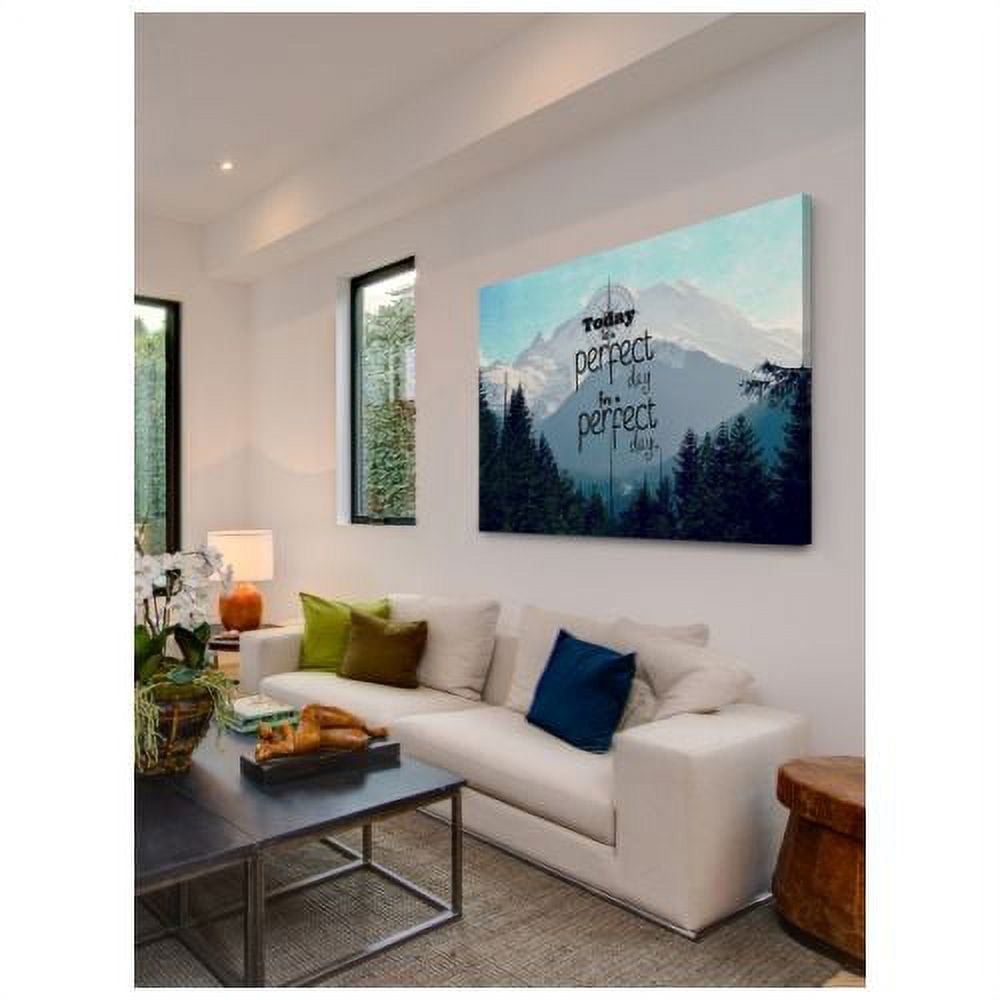 "A Perfect Day" Painting Print on Wrapped Canvas