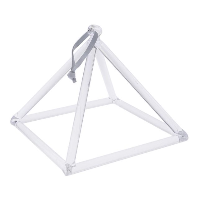 Greeniant Clear Quartz Crystal Singing Pyramid 8 Bowl Crystal Singing Accesorios para instrumentos musicales