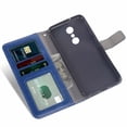 thumbnail image 2 of Mobile Phone Cover for Lg Q7, Cover Premium Pu Leather Tpu Flip Case Magnetic Closure Card Compartment Stand Function Wallet with Lanyard Protective Cover, 2 of 7