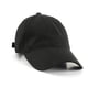 thumbnail image 1 of Gorra de béisbol sólida de primavera y verano para hombres y mujeres, gorra de lengüeta de pato suave negra, 1 of 6