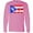 Azalea, variant on Inktastic Puerto Rico Flag in Text Long Sleeve T-Shirt