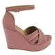 thumbnail image 2 of SANDALIA DE PLATAFORMA COLOR ROSA DE GAMUZA Mundo Terra 023205, 2 of 2