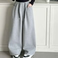 thumbnail image 5 of Tiijoy Big Girl's Baggy Straight Leg Sweatpants High Rise Casual Active Pants Trousers, 5 of 7