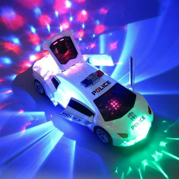 jouet enfant voiture lumineuse 360° radiocommandée piles fournies