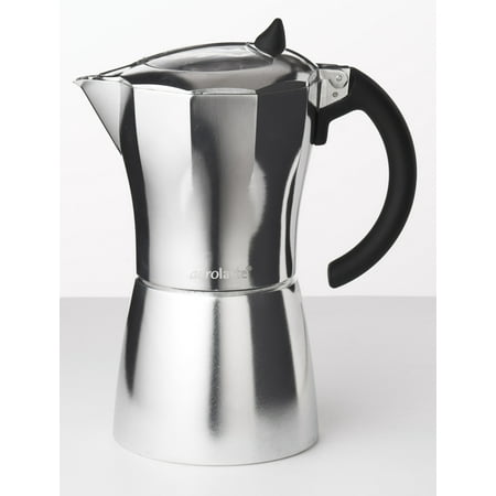 aerolatte MokaVista Stovetop Espresso Coffee Maker, 9-Cup (Best Way To Make Stovetop Espresso)