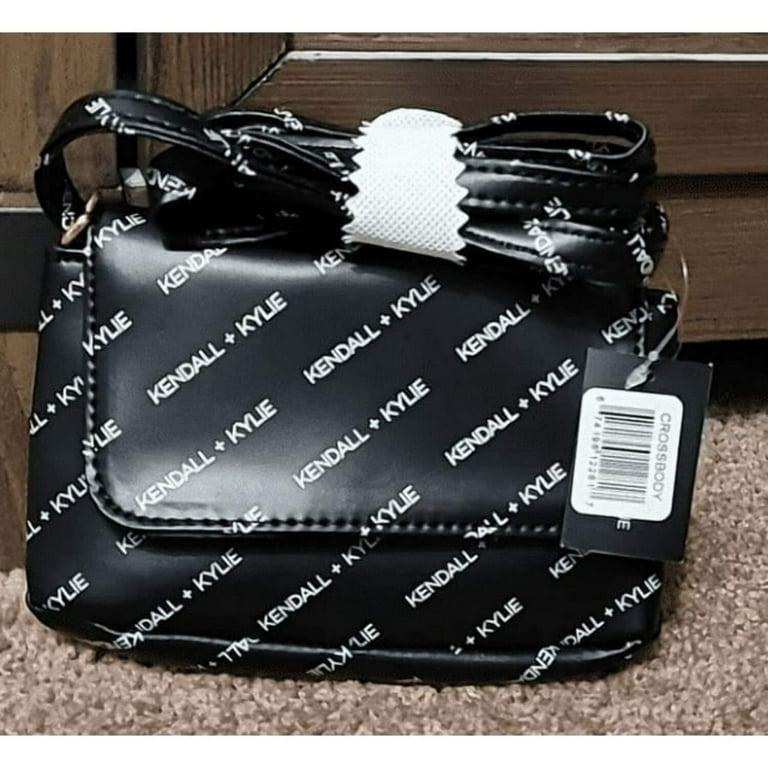 Kendall Kylie Crossbody 5.9in Black Bag