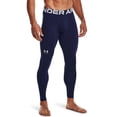 thumbnail image 1 of Leggins Under Armour ColdGear Armour para hombre, color azul marino y blanco, 1 of 4