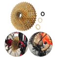 thumbnail image 3 of 8-12 s MTB Bike Freewheel Cassette de bicicleta Reparación de volante, antioxidante, sin deformación, resistente al desgaste, alto rendimiento de dura 11S 11-42T Dorado Macarena Cassette de rueda libre para bicicleta, 3 of 8