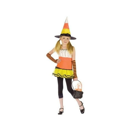 Teen Candy Corn Witch Costume