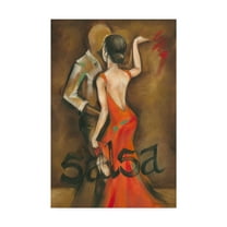 Trademark Fine Art 'Salsa' Canvas Art by Jennifer Goldberger