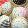 thumbnail image 3 of Cheer.US Pin Cushion Wooden Base Round Needle Pincushions Needles Holder Wearable Needle Pincushions for Sewing, 3 of 7