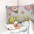 thumbnail image 4 of Sikiie Cartoon Owls Pillow Covers, Throw Pillow Case Cushion Covers,Cushion for Bedroom,Couch,Home-16"x24", 4 of 6