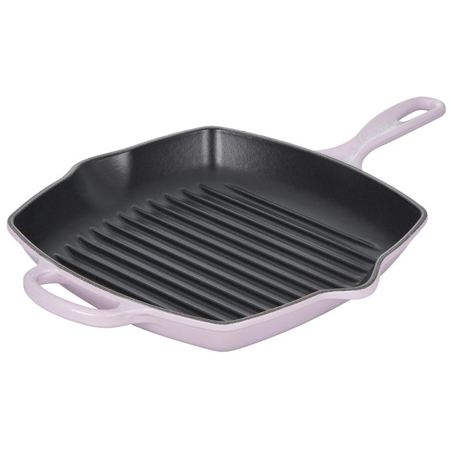 Skillet Grill Le Creuset, hierro fundido esmaltado, 10.25 g, chalota