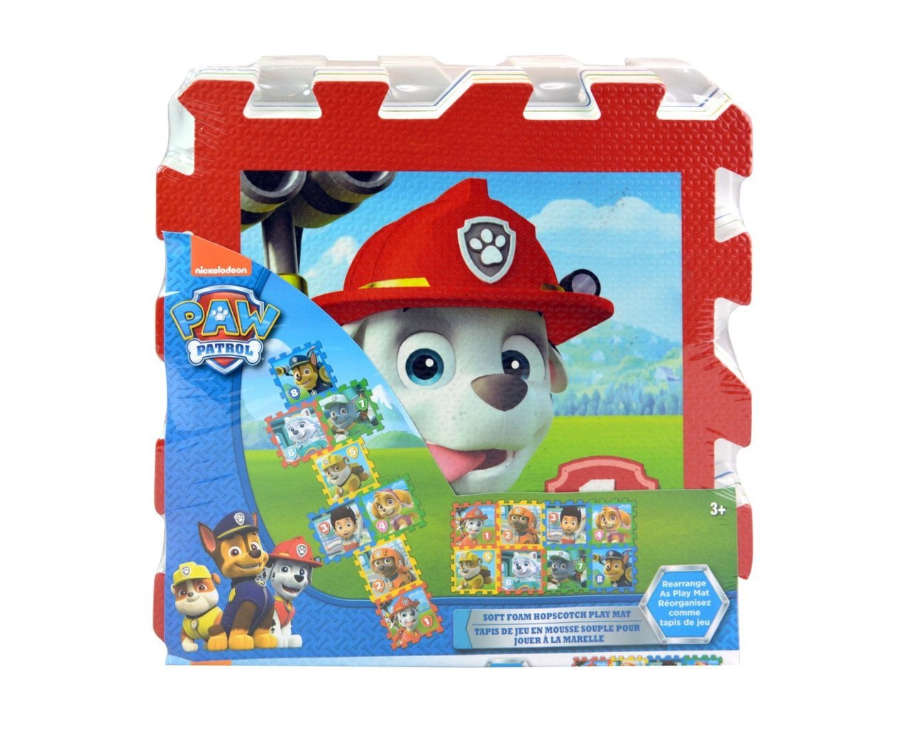 paw patrol floor puzzle mat