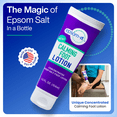 thumbnail image 6 of (4 pack) Epsom-It Calming Foot Lotion - Topical Magnesium Cream for Sore Feet & Ankles, Epsom Salt Magnesium Sulfate Rub with Urea, Soften Tough Skin & Cracked Heels, Leg Cramps and Achy Feet, 3.5oz, 6 of 13