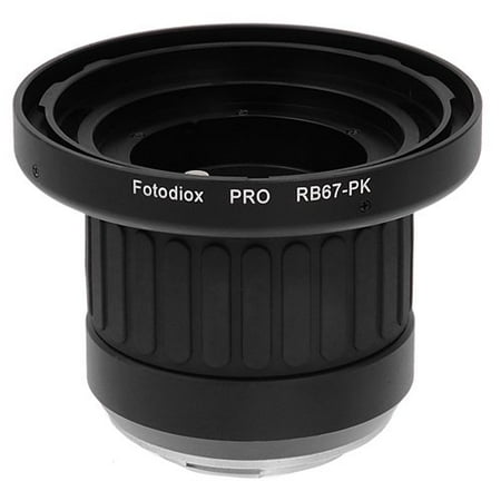 Pentax Pk Mount - Fotodiox Pro Lens Mount Adapter - Mamiya RB67 Mount SLR Lens to Pentax K (PK) Mount SLR Camera Body with Built-In Focusing Helicoid