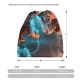 thumbnail image 3 of Disketp Blue Dragon And White Tiger Slouchy Beanie Hip-Hop Soft Lightweight Running Beanie Adult Hats Chemo Cap for Men Women, 3 of 8