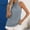 Gray, variant on Women's Halter Neck Keyhole Top, Sleeveless Solid Color Blouse with Knot Neckline, Casual Summer & Beach Wear Black S