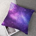 thumbnail image 7 of Galaxy Star, Space Nebula, Pillow Cover, Farmhouse Pillow Cover, Living Room Square Cushion, Sofa Bed, Home Outdoor Interior Decoration  1 set of 2, various sizes, 7 of 7