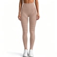 thumbnail image 4 of Mnuaqn Anti Cellulite Compression 3D Leggings Women Butt Lifting Tummy Control with Resistance Bands Gym Yoga Pants Khaki for Size M, 4 of 7