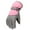 Pink, variant on HBFAGFB Winter Gloves Boys Girls Outdoor Windproof Water-Proof Sports Running Mittens Pink