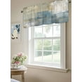 thumbnail image 6 of Abstract Valances for Windows, Rod Pocket Kitchen Valance Curtains - Soft & Washable Small Window Treatment for Living Room,&nbsp;Bathroom, Mottled Paint Texture , 42x12 Inch, 1 Panel, 6 of 9