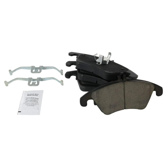 TRQ Front Premium Posi Ceramic Disc Brake Pad Set for Mercedes Benz C E SLK New BFA73480