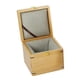 thumbnail image 5 of Caja de almacenamiento de madera, caja de almacenamiento decorativa de bambú, madera natural con hebilla de metal S, 5 of 9